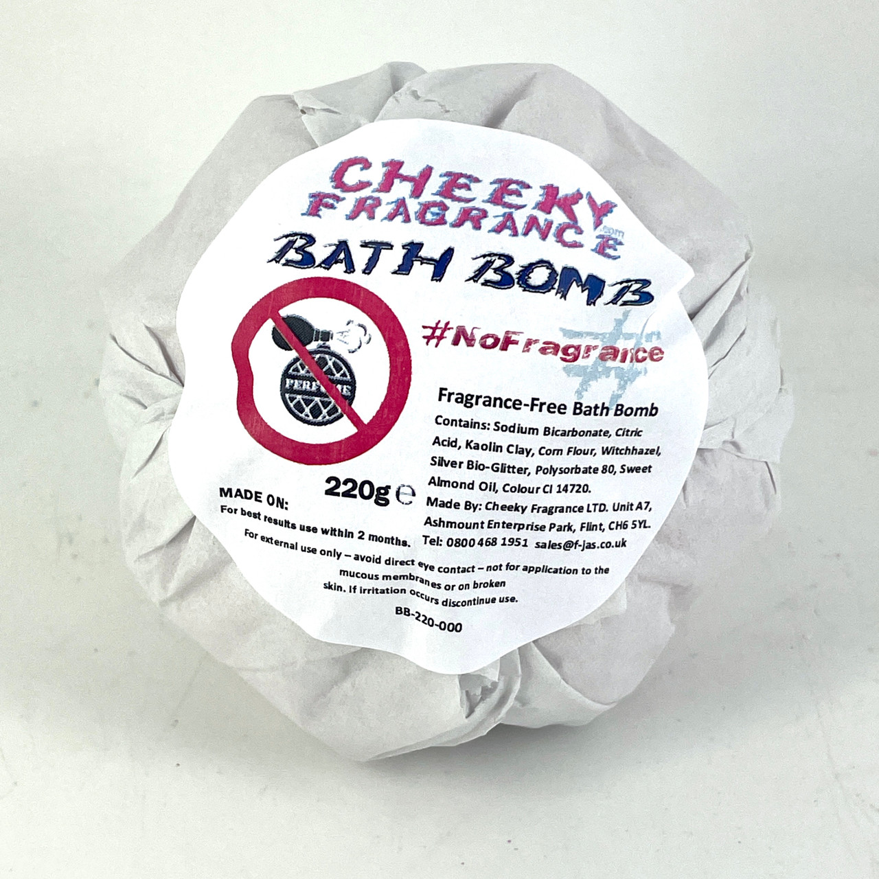 Fragrance/PerfumeFree SkinSoft Hypoallergenic Bath Bomb 220g Choice