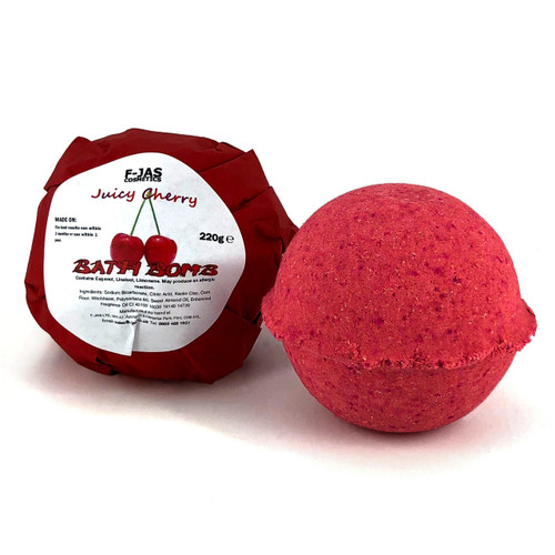 Juicy Cherry Luxury Handmade Bath Bomb