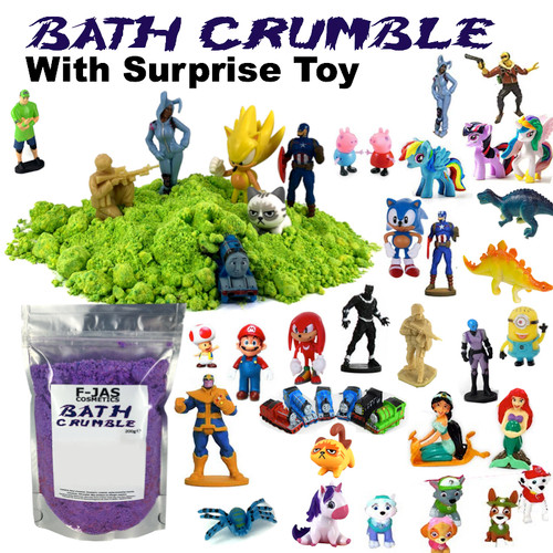 Bath Crumble with Surprise Toy - Mix & Match Toy / Scent 200g