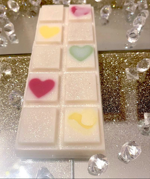 Love Hearts Scent Scent Wax Melt Bar