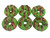 Christmas Donut Bath Bombs  in Xmas Cracker Scent