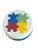 Jigsaw Puzzle Symbol (Autism) Bath Bomb 150g  in Banana Milkshake Scent