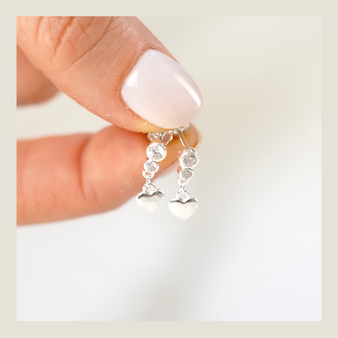 Aros Cadena Corazón