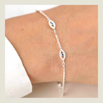 Pulsera Ojos en Camino