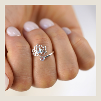 Anillo Destello Sereno