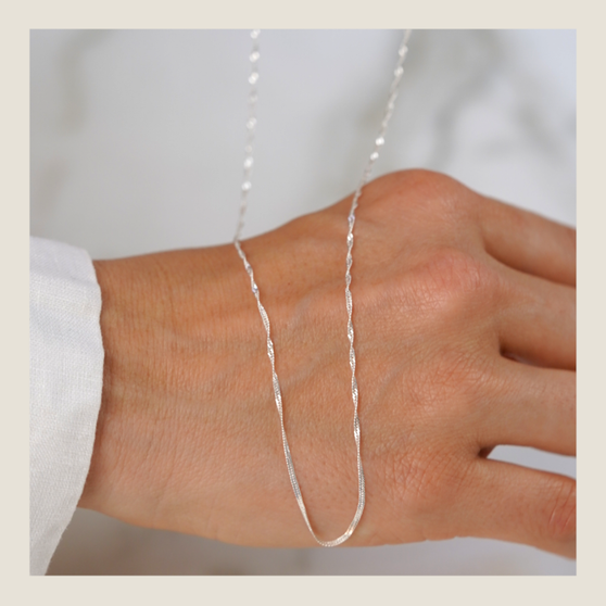 Cadena Hilo de Brillo