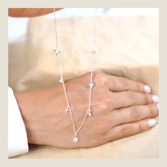 Collar Lluvia de Estrellas