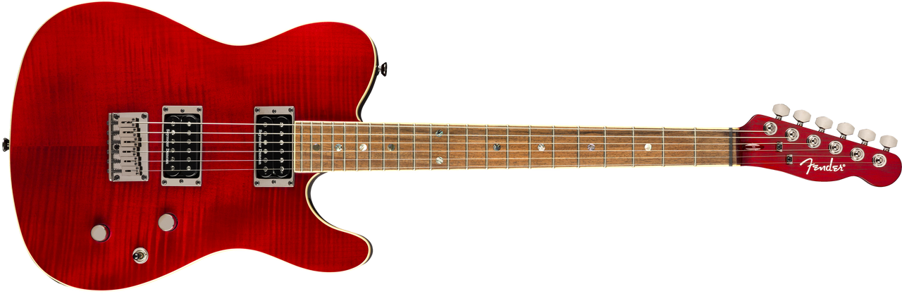 Fender Special Edition Custom Telecaster FMT HH - Crimson Red Transparent