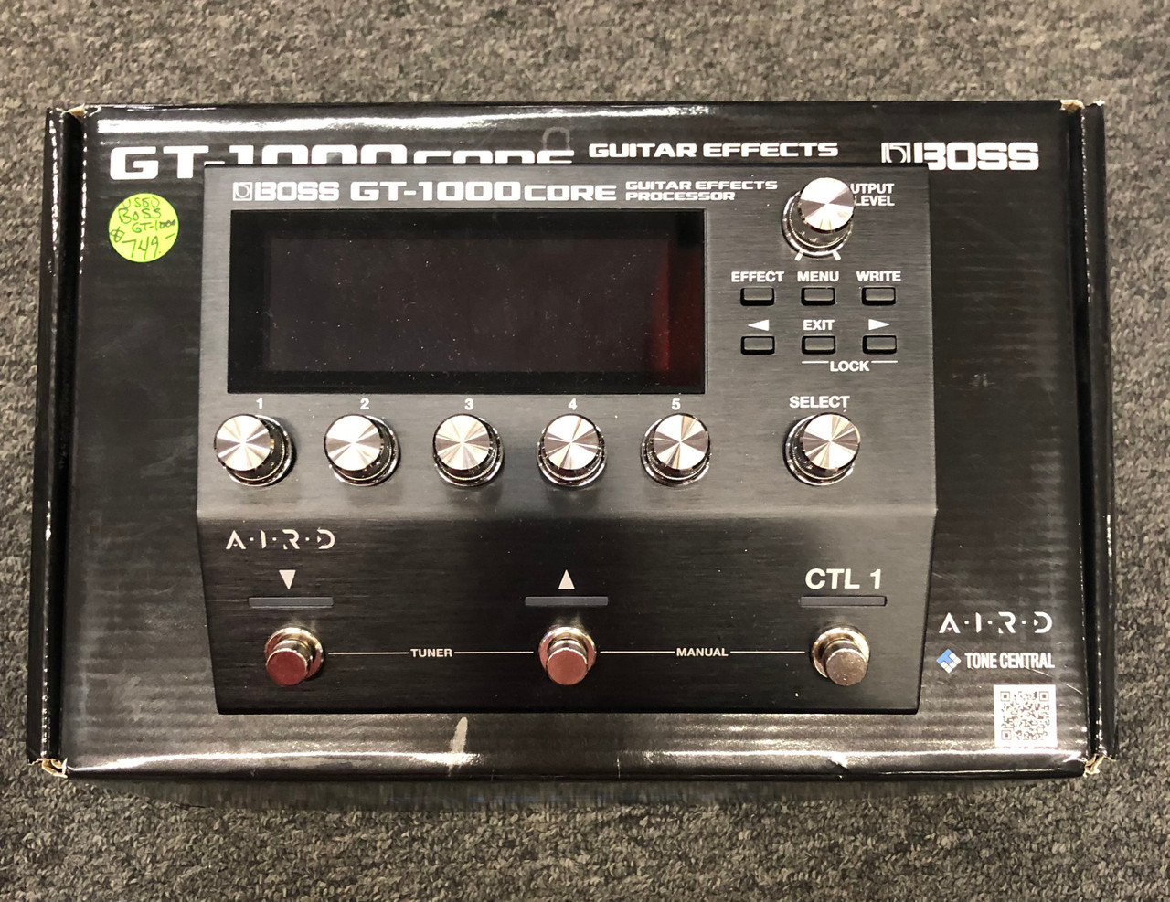 Boss GT-1000 CORE Multi Effects Processor - 761294516942