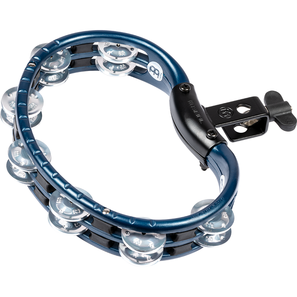 Meinl Traditional Mountable Aluminum ABS Tambourine Blue