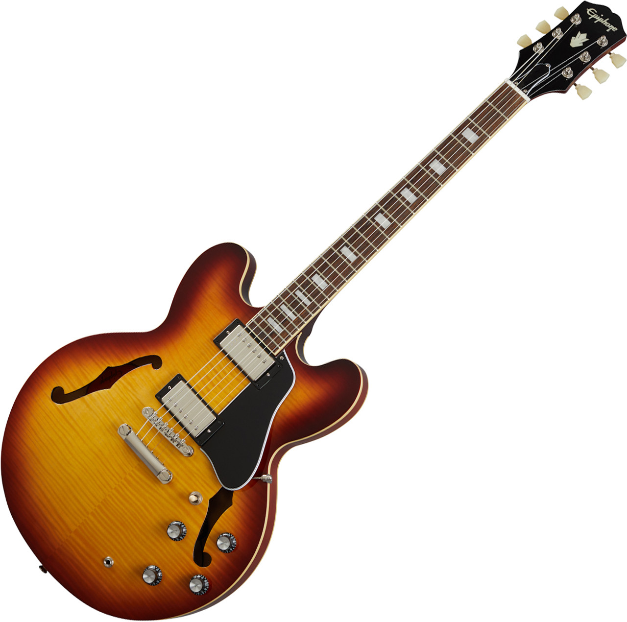 Epiphone ES-335 Figured - Raspberry Tea Burst