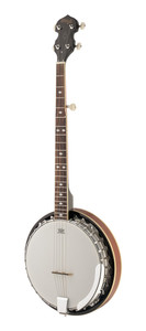 Stagg 5-string Bluegrass Banjo Deluxe with metal pot, left-handed model