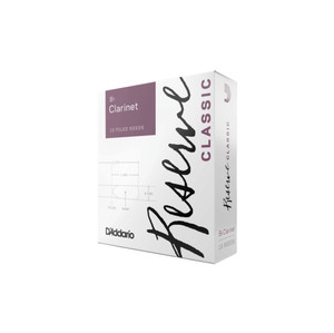 D'Addario Reserve Classic B-flat Clarinet Reeds (Box of 10)