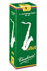 Vandoren JAVA Tenor Saxophone Reeds (Box of 5) Vandoren JAVA Tenor Saxophone Reeds (Box of 5)
