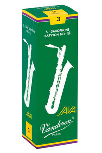 Vandoren JAVA Baritone Saxophone Reeds (Box of 5) Vandoren JAVA Baritone Saxophone Reeds (Box of 5)