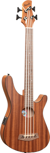 Amahi Ukulele Bass - Mahogany Double Cutaway Body Amahi Ukulele Bass - Mahogany Double Cutaway Body