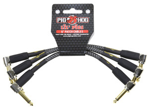Pig Hog Lil Pigs "Amp Grill" 6in Patch Cables - 3 Pack Pig Hog Lil Pigs "Amp Grill" 6in Patch Cables - 3 Pack