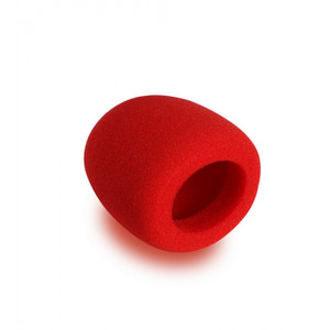 On-Stage Foam Windscreen - Red