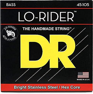 DR Lo Rider Bass Strings - Medium 45-105 DR Lo Rider Bass Strings - Medium 45-105