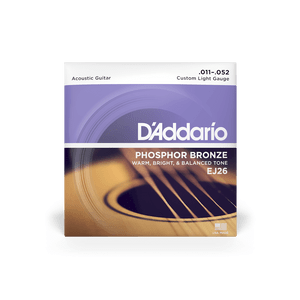 D'Addario Custom Light Acoustic Set - Phosphor Bronze 11-52 D'Addario Custom Light Acoustic Set - Phosphor Bronze 11-52