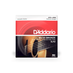 D'Addario Medium Set Acoustic Set - 80/20 Bronze 13-56