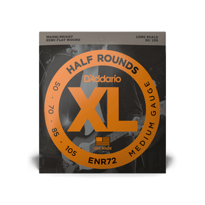 D'Addario Medium/Long Scale Bass Set - Half Rounds 50-105