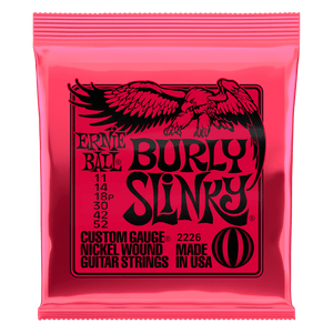 Ernie Ball Burly Slinky Nickel Wound Electric Strings - 11-52 