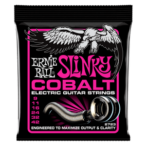 Ernie Ball Super Slinky Cobalt Electric Strings - 9-42 Gauge Ernie Ball Super Slinky Cobalt Electric Strings - 9-42 Gauge