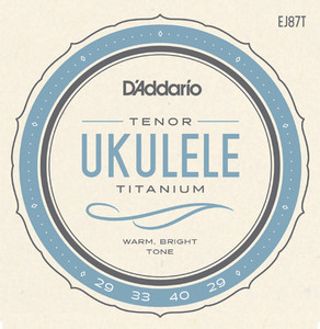 D'Addario Titanium Tenor Ukulele Strings D'Addario Titanium Tenor Ukulele Strings