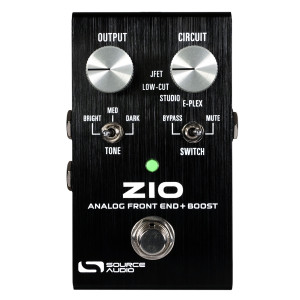 Source Audio Zio Analog Front End + Boost Guitar Effects Pedal Source Audio Zio Analog Front End + Boost Guitar Effects Pedal