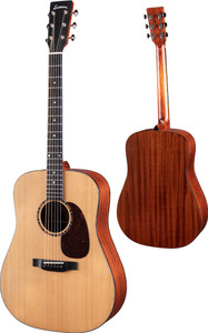 Eastman E2D Acoustic - Cedar/Sapele