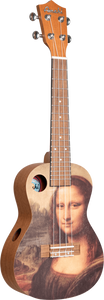 Amahi UKC-3DA12 Masterpiece Series Mona Lisa Concert Ukulele