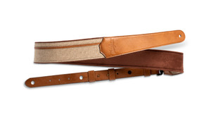 Taylor 2.5" Vegan Leather Guitar Strap - Tan Taylor 2.5" Vegan Leather Guitar Strap - Tan