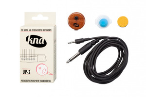 KnA Universal Piezo Transducer for Guitar and other Acoustic Instruments with Volume Control KnA Universal Piezo Transducer for Guitar and other Acoustic Instruments with Volume Control