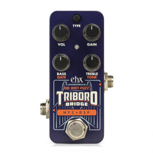 EHX Pico Triboro Bridge | Overdrive, Distortion & Fuzz Pedal EHX Pico Triboro Bridge | Overdrive, Distortion & Fuzz Pedal