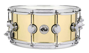 DW Collector's Series 6.5" x 14" Polished Bell Brass Snare Drum DW Collector's Series 6.5" x 14" Polished Bell Brass Snare Drum
