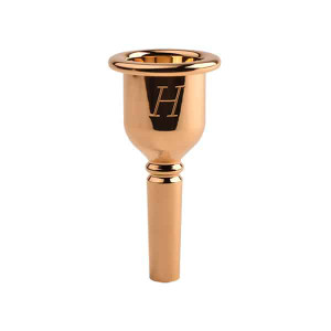 Denis Wick Heritage Tuba Mouthpiece 2SL Gold Plated