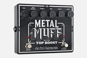 EHX Metal Muff with Top Boost | Distortion Pedal EHX Metal Muff with Top Boost | Distortion Pedal