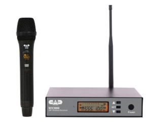 CAD WX1000HH UHF WIRELESS HANDHELD MICROPHONE SYSTEM CAD WX1000HH UHF WIRELESS HANDHELD MICROPHONE SYSTEM