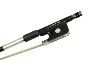 Glasser Braided Carbon and Red Fiber Cello Bow Glasser Braided Carbon and Red Fiber Cello Bow