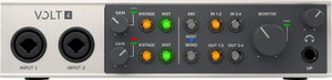 Universal Audio Volt 4 - 2 Pre, 2 Line/4 Out USB Recording Studio Audio Interface
