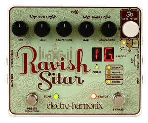 EHX Ravish Sitar Emulator Pedal EHX Ravish Sitar Emulator Pedal