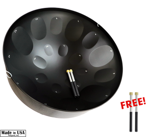 Panyard C-20 Lead Steelpan w/ Mallets - Caribbean Night