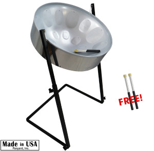 Panyard C-20 Lead Steelpan Package - High Gloss Silver Panyard C-20 Lead Steelpan Package - High Gloss Silver