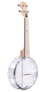 Gold Tone Lightup Little Gem See-Through Banjo Ukulele Gold Tone Lightup Little Gem See-Through Banjo Ukulele