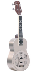Gold Tone ResoUke - Concert Scale Metal Body Resonator Ukulele with Gig Bag
