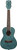 Kala Sparkle Rhapsody in Blue Gloss Concert Ukulele