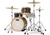 Concept Classic Maple 3-Piece Shell Pack, 18″ Kick Drum. In Walnut Stain with Natural Wood Hoops