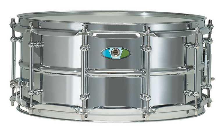 Ludwig Supralite Steel Shell Snare Drum 6.5x14