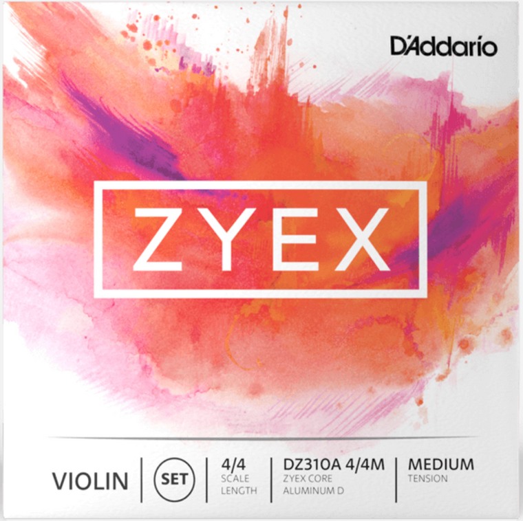 D'Addario Zyex Violin Strings